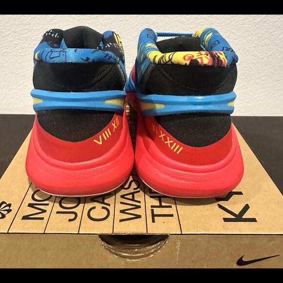 New Nike Kyrie 8 GO SE Youth 7 or Women's 8.5 Black/Tour Yellow/Noir/Jaune Tour - Picture 2 of 7